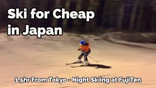 Ski Japan on a Budget | Night-Ski with Rentals for $50 near Tokyo