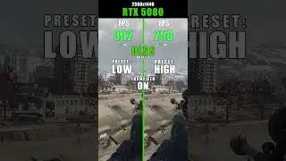 1440p DLSS Q - FrameGen ON | low - high | Warzone - Verdansk 2025 - RTX 5080 - PC #rtx5080