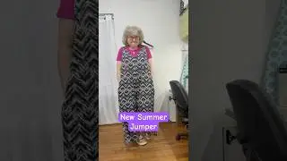 DIY Summer Jumper from free pattern #sewing #jumpsuit #summerclothes #diy