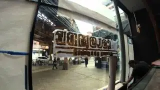 Gibbs Connors: La Colombe - Chicago - 23K Gold Leaf Lettering