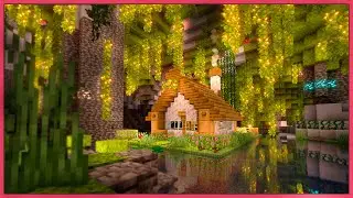 How to Build a Lush Cave Starter House | Minecraft Tutorial