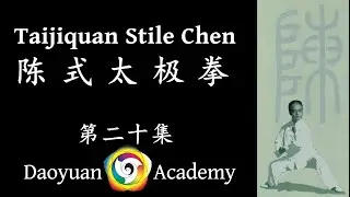 Figure：40 Xuan Feng Jiao，41 You Deng Jiao，42 Hai Di Fan Hua，43 Yan Shou Gong Chui ‖ Taiji Chen.