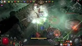 POE tornado shot head hunter gameplay