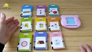Talking Flash Cards Learning Funny Toy - Sensory Kids Co