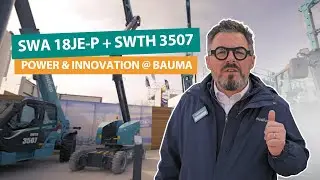 Sunward unveils SWA 18JE-P & SWTH 3507 at Bauma 2025