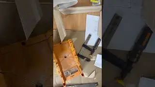 How I made floating frame. Tasmanian oak and a few trusty tools #floatingframe #handmadeframe