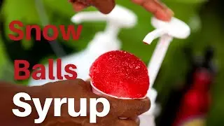 Homemade Snow Balls Syrup | Kool-Aid 3  Flavors