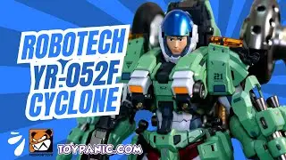 [4K] Robotech: Новое поколение трансформируемого робота-циклона YR-052F от Moshow Toys