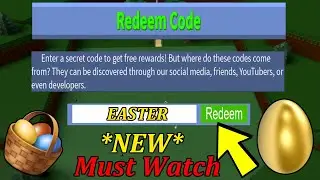 *NEW* EASTER CODE!!! *MUST WATCH* | Roblox Build A Boat
