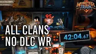 Monster Train All Clans No DLC Speedrun in 42:04 (Current World Record)