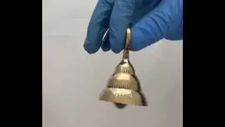 3 Inch Brass Bells, Assorted, Six Designs