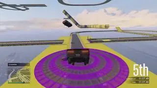 GTA Online Stunt Race - Drop Ship, Only custom Ruiner2000.