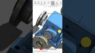 Four way Bevel Gear Box coming soon #trendingshorts  #designwithajay #shorts