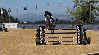 Olympian Karl Cook in Jump-off at SplitRock, Woodside   Please 👍