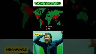 Is the population of Bangladesh bigger than the population of your country? #map #youtubeshorts