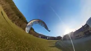 Bergen Ulriken, Montana, 31.1.2025, Landing 1, 14:32, Enzo 3, Paragliding, Soaring, Norge, Norway
