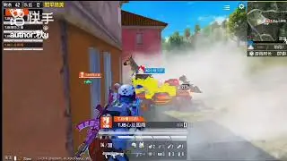 Easy 1 v 4 TJb longz | Pel 2025 | Chinese Pro player #pubgmobile 