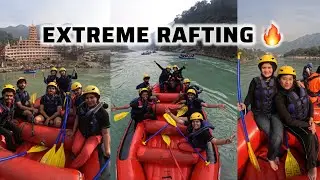 Rishikesh River Rafting Full Adventure | 18 KM Rafting with 9 Rapids | Extreme Thrill 😍