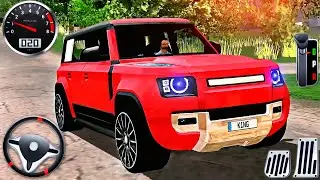 Driving School Sim #25 - Car Land Rover Defender Offroad and City Driver Ride 3D - Android GamePlay