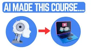 How To Create Online Course Using AI (MIND BLOWING)