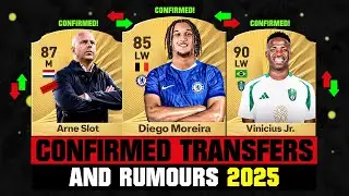 FIFA 26 | NEW CONFIRMED TRANSFERS & RUMOURS! 🚨🔥 ft. Diego Moreira, Arne Slot, Vinicius Jr... etc
