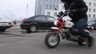 Supercharged 50cc-125cc pitbike Honda Monkey Z50 Turbo