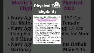 Indian Navy Agniveer recruitment 2022 official notification with all Details | @JobJalaa