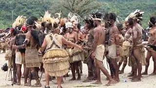 Min Culture Showcase | Bimin Girls at PNG&rsquo;s 50th Independence Celebration, Tabubil
