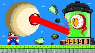 Mario Choosing the Ideal EYES from the Vending Machine! | What happened to the Mario's EYE?