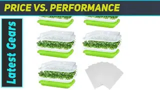 Seed Sprouter Tray Set The Best Kitchen Garden Solution