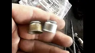 Como cambiar retenes de las válvulas al  chevette