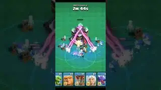 Cloned Party Wizard Vs Town Hall 15 | Clash of Clans | #shorts #coc #clashofclans
