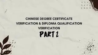 CHSI Degree Certificate Binding, ENG Translation and Sending Degree Certificate to WES