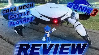 NEW Sonic the Hedgehog 3 Crab Mech Battle Playset REVIEW!!