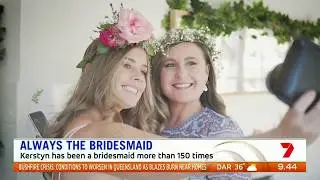 Hire a Bridesmaid on Weekend Sunrise | Kerstyn Walsh | Wedding Planner and Coordinator