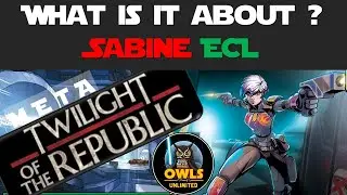 What is it about? Sabine ECL - overview of a meta deck