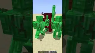 Warden vs 5x Emerald Golem Vs 5x Iron Golem