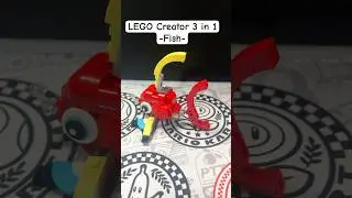 Lego Creator 3 in 1 Fish #lego