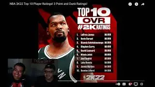 REACTING//NBA 2K22 GAMEPLAY