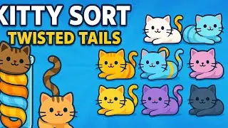 Kitty Sort: Twisted Tails &ndash; Addictive Cat Puzzle Game You Must Try! 🧠🐾