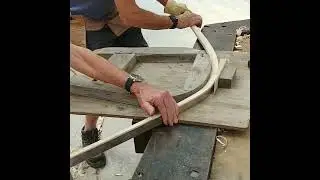 Steam bending my Windsor Chair