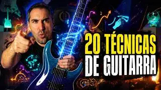 Si NO conoces estas 20 T&eacute;cnicas de Guitarra, est&aacute;s estancado