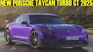 2025 New Porsche Taycan Turbo GT ( 1092 HP ) - The fastest electric car!