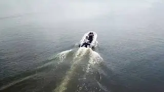 inflatable boat: Info-media HDS 380KAM + 18HP Tohatsu 4 stroke - DJI Mavic Pro + youtube tools