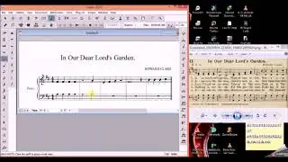 How to notate for four parts in finale.