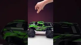The beast! New Mini Maxx from Traxxas. The power of a 1/10 scale is packed into the Mini monster!