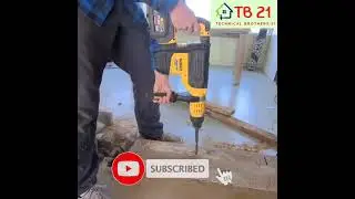 Powerful Dewalt Rotary Hammer Drill ||Plumber ||Drill ||Dewalt.