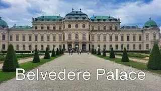 🇦🇹 Walking Tour of Belvedere Palace, Vienna, Austria. Explore the Stunning Palace Grounds. 4K Video.