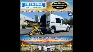 For Sale 2013 Ford Transit Connect - SunSet Vans Gurney Van with Stryker 6506 Power Pro XT