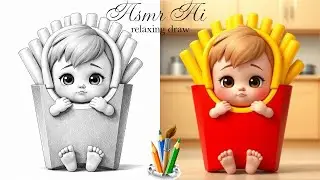 French Fries ASMR 🍟 | A little boy eating fries